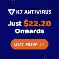 K7 Antivirus discount coupons and deals