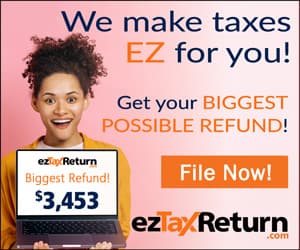 ezTaxReturn.com discount coupons and deals