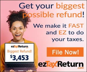 ezTaxReturn.com discount coupons and deals