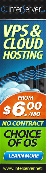 (IS) Interserver Webhosting and VPS discount coupons and deals